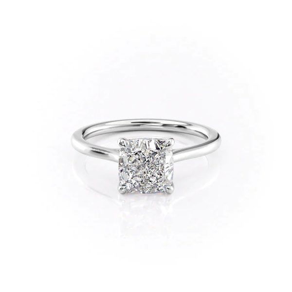 The Lexie Set With A 2.5 Carat Cushion Lab Diamond For Discount