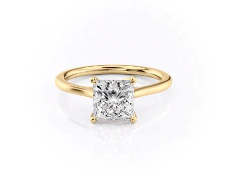 The Lexie Set With A 2.5 Carat Princess Lab Diamond Cheap