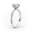 The Caroline Set With A 2 Carat Radiant Lab Diamond Hot on Sale