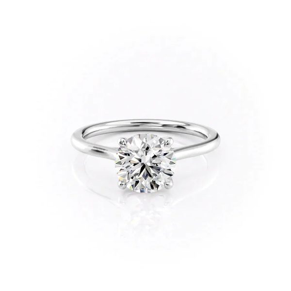 The Lexie Set With A 2 Carat Round Lab Diamond For Discount