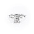 The Lexie Set With A 3 Carat Princess Lab Diamond Cheap