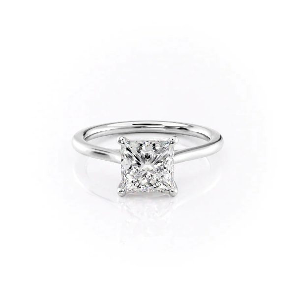 The Lexie Set With A 3 Carat Princess Lab Diamond Cheap