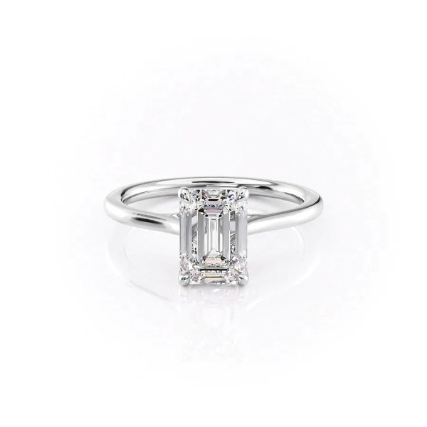 The Lexie Set With A 1.5 Carat Emerald Lab Diamond Online Sale