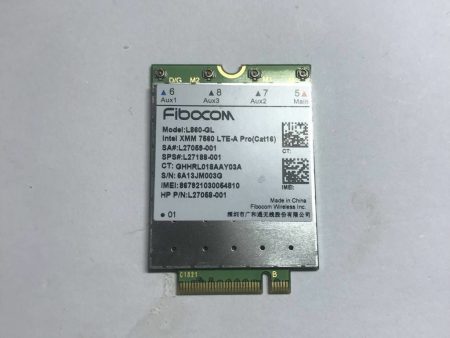 HP LTE UMTS 4G XMM7560 Fibocom L860 CAT16 für 1040 1030 830 745 735 DragonFly .. For Cheap