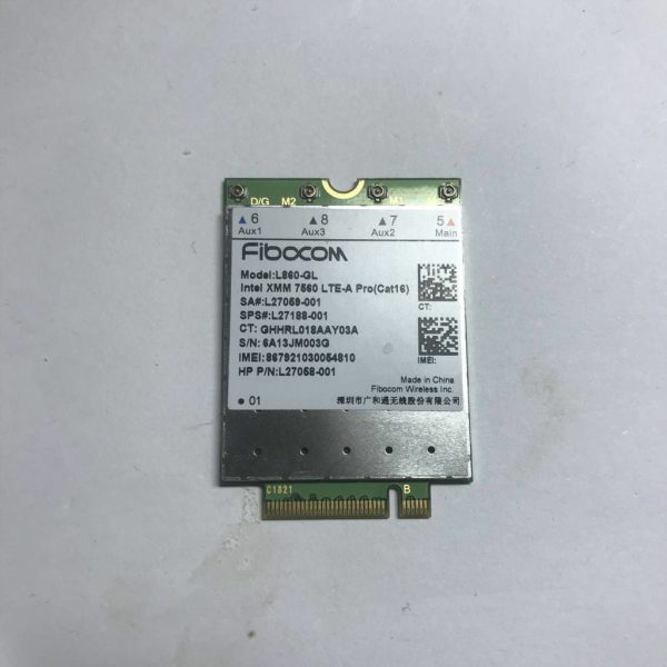 HP LTE UMTS 4G XMM7560 Fibocom L860 CAT16 für 1040 1030 830 745 735 DragonFly .. For Cheap