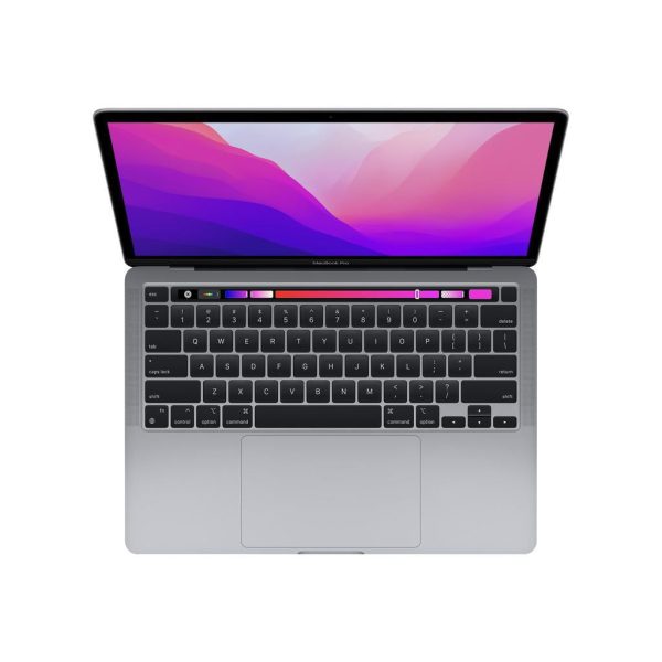 MacBook Pro 13.3  (2022) - Apple M2 avec CPU 8 cœurs et GPU 10 cœurs - 8Go RAM - SSD 256Go - QWERTY - Anglais For Sale