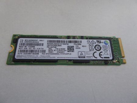 Lenovo ThinkPad 256GB SSD m.2 2280 PCIe T460 T460s T460p T560 P50 P51 P71 X260 Supply