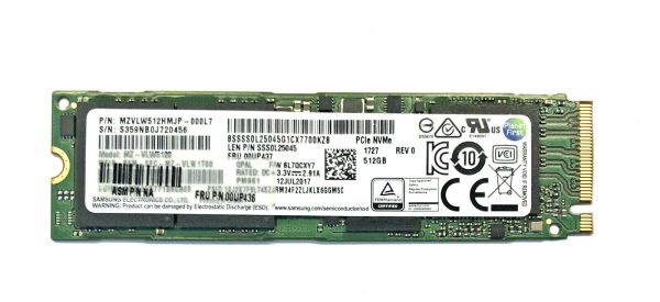 Samsung PM961 512GB m.2 2280 SSD PCIe NVMe Neu MWSt. Hot on Sale