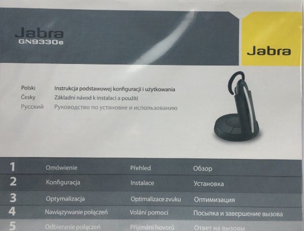 Jabra GN9330e,9337,508-401,mono Headset, einohrig,schnurlos,DECT For Discount