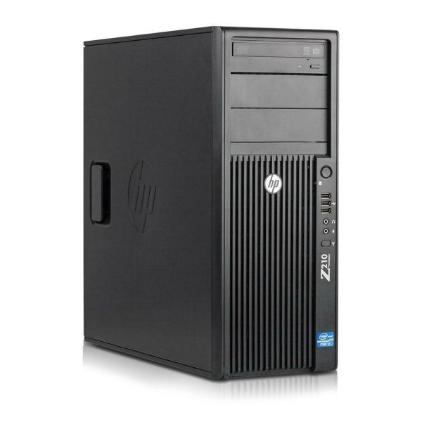 HP Workstation Z210 CMT Core i7-2600 16GB RAM 256GB SSD + 1TB HDD Quadro2000 W7P For Sale