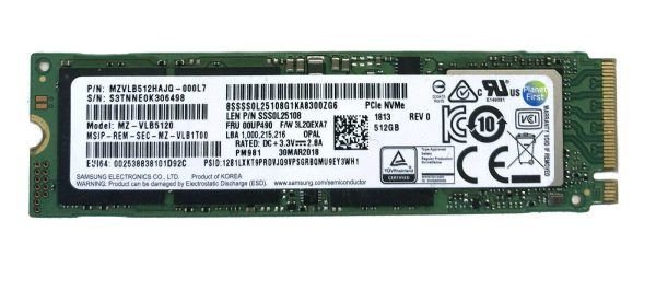 Samsung 512GB m.2 2280 SSD PCIe 3.0 NVMe Samsung PM981 neu bulk Hot on Sale