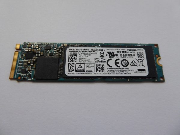 Dell Toshiba 256GB SSD m.2 2280 PCIe NVMe THNSN5256GPUK DP N: 08D5HT XG4 Fashion