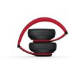 Casque réducteur de bruit avec micro Beats By Dr. Dre Studio3 Defiant - Noir Rouge Cheap