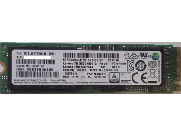 Dell 1TB m.2 2280 SSD PCIe NVMe 400-AJAM für Precision 7720 5520 7520 Latitude Supply