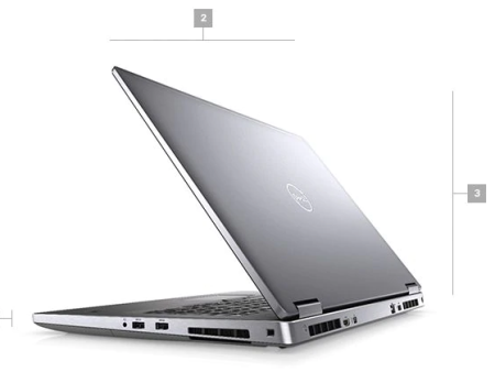 Dell Precision 7740 VNCFR 17,3   FHD i7-9750H 16GB 512GB RTX3000 W10P 3J.PS-Gar. on Sale