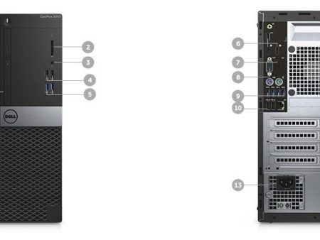 DELL Optiplex 5040 CT6 MT i5-6500 quad 8GB 256GB-SSD +1TB DVDRW Win10Pro   W7P For Sale