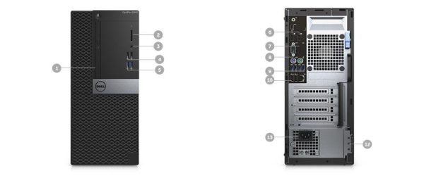 DELL Optiplex 5040 CT6 MT i5-6500 quad 8GB 256GB-SSD +1TB DVDRW Win10Pro   W7P For Sale