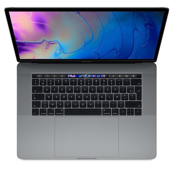 MacBook Pro Touch Bar 15  Retina (2018) - Core i7 2.6 GHz 512 SSD - 16 Go QWERTY - Anglais Online Sale