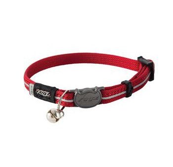 Katten halsband  Kitten of Volwassen Catz AlleyCat Halsband  Rood Fashion