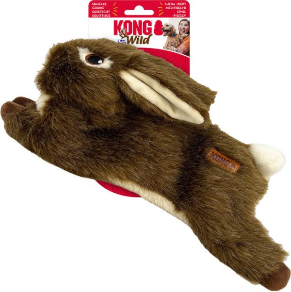 Honden speelgoed Kong hond wild low stuff rabbit medium Supply