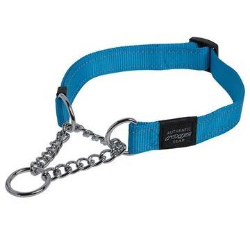 Rogz obedience halsbanden Licht Blauw For Discount