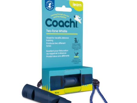 Honden fluit Coachi two tone whistle navy 41150a Hot on Sale