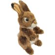 Boony Natural Decoration konijnen pluche bruin 22 cm. on Sale