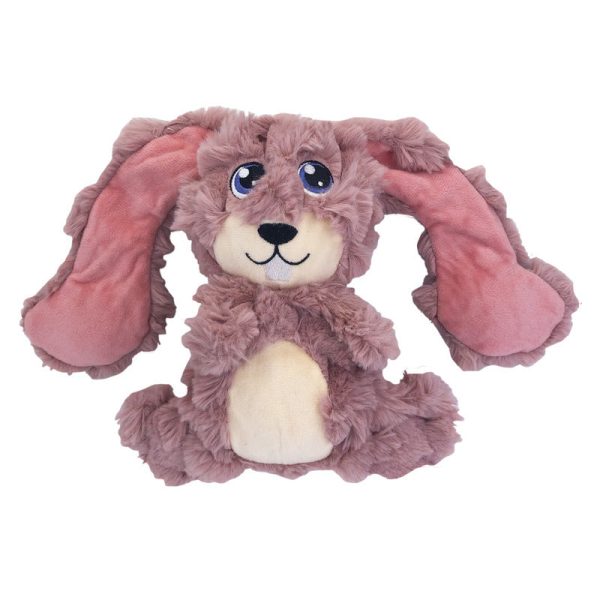 Honden speelgoed Kong Kong hond  zachte rose scrumplez bunny medium Hot on Sale