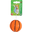 Honden speelgoed Boon hond speelgoed basketbal TPR met piep oranje 6 of 8 cm Online