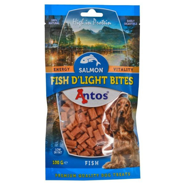 Honden snack zachte Fish D light Bites 100 gr Fashion