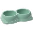 Honden Katten voer water bakken Boon Moderna plastic hondenbakken smarty 1 dubbel mint groen For Discount