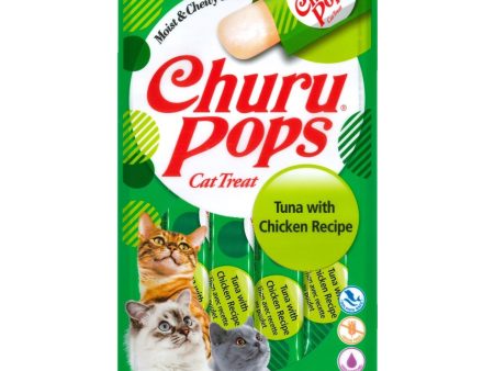 Katten snoepjes Churu Pops tonijn met kip Fashion