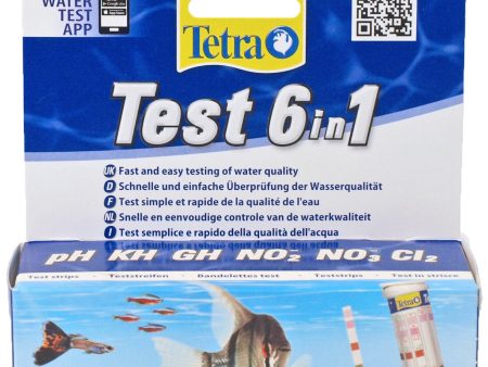 Tetra Test 6in1, doos a 25 teststroken. Online Hot Sale