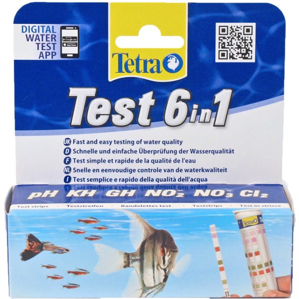 Tetra Test 6in1, doos a 25 teststroken. Online Hot Sale