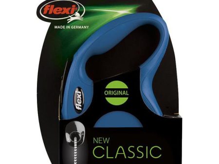 Flexi rollijn CLASSIC cord M, blauw. (5 meter) Supply