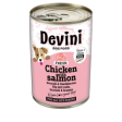 Honden voeding Devini Blikvoeding Hond Chicken & Salmon 400 Gram Supply