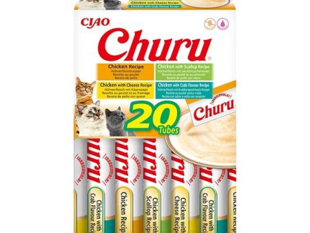 Katten snoepjes INABA Churu kat Multipack Kip - 20 stuks Online Sale