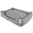 Honden Katten Manden Hondenmand Boony ‘est 1941’ divan orthop. Basalt Grey Discount