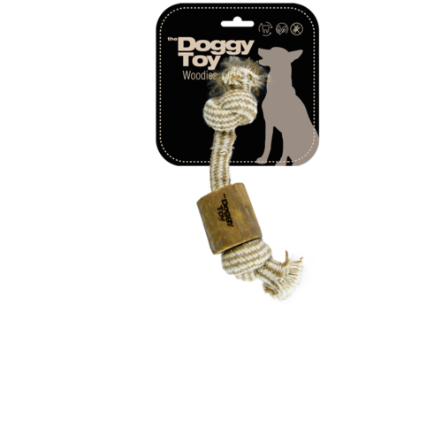 Hondenspeelgoed natuurlijk The DoggyToy Woodies dog tot 10 kg Sale