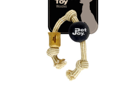 Hondenspeelgoed natuurlijk The DoggyToy Woodies  dog tot 10 kg Sale