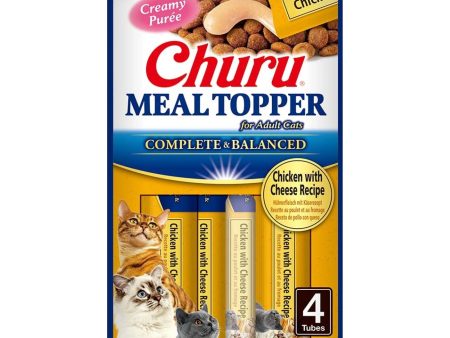 Katten snoepjes Ciao Churu Meal Topper kat Kip met kaas Discount