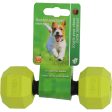 Honden speelgoed Boon hond speelgoed halter rubber+nylon groen zwart 14cm For Sale