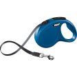 Flexi rollijn CLASSIC tape S, 5 meter blauw. Fashion