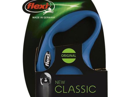 Flexi rollijn CLASSIC tape S, 5 meter blauw. Fashion