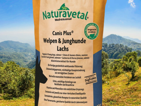 Naturavetal Canis Plus Pup & Jonge honden zalm Online