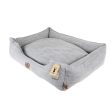 Honden Katten Manden Hondenmand Boony ‘est 1941’ divan orthop. Sand Grey Sale