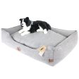 Honden Katten Manden Hondenmand Boony ‘est 1941’ divan orthop. Sand Grey Sale