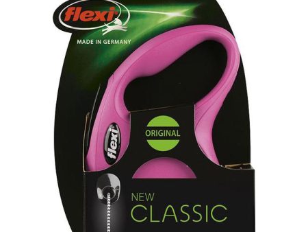 Flexi rollijn CLASSIC cord S, roze. (5 meter) Online