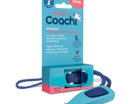 Honden Cliker Coachi multi clicker coral navy 41120a For Cheap