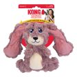 Honden speelgoed Kong Kong hond  zachte rose scrumplez bunny medium Hot on Sale